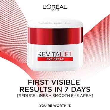 LOreal Revitalift Hydrating Eye Cream 15ml
