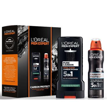 Loreal Men Carbon Protect set