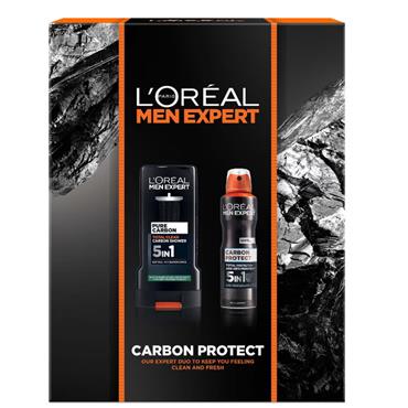 Loreal Men Carbon Protect set