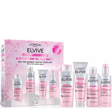 LOreal Elvive Ultimate Glycolic Gloss Giftset