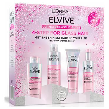 LOreal Elvive Ultimate Glycolic Gloss Giftset