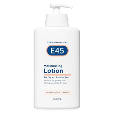 e45 body lotion pump 500ml