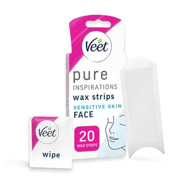 Veet Pure Inspirations Face Strips x20