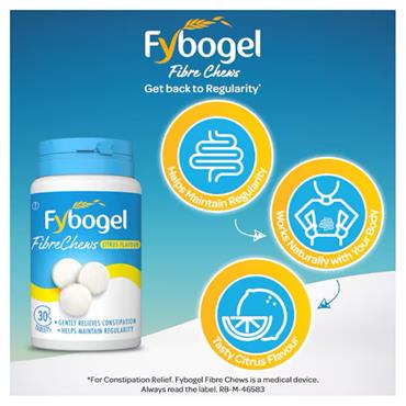 Fybogel Chews 30 Pack