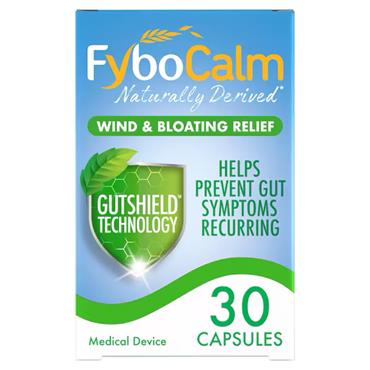 Fybocalm Natural Wind & Bloating Relief 30 Capsule