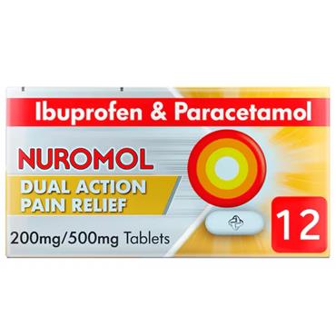 nuromol dual action 12 pack