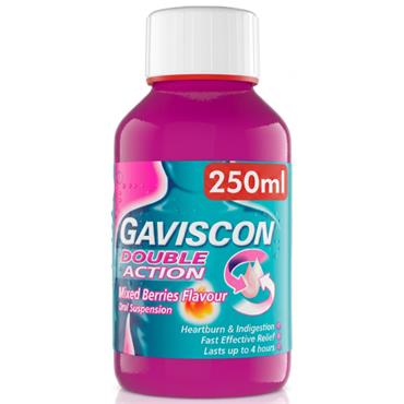 Gaviscon extra mixed berries 250ml