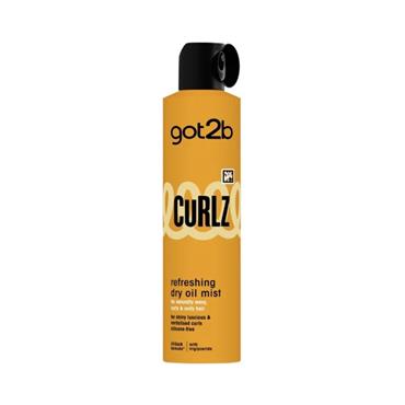 Got2b Curlz Refreshing Dry Oil Mist 200ml