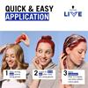 Live Intense Colour Real Red 35