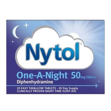 Nytol 50mg 20 Tablets