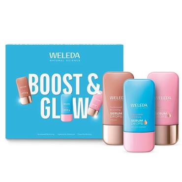 Weleda Boost&Glow Drops Trio Gift Set