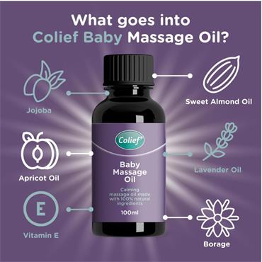 Colief Baby Massage Oil 100ml