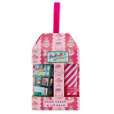 Heathcotes Hand Cream and Lip Balm Set