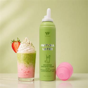 Yes Studio Shower Foam Strawberry Matcha
