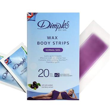 Dimples Wax Body Strips Normal Skin