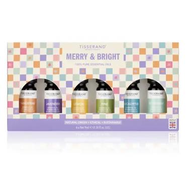 Tisserand Merry&Bright Essential Oil 6 Gift Set