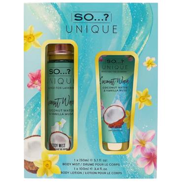 So Unique Coconut  Waves Giftset