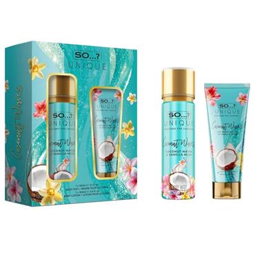 So Unique Coconut  Waves Giftset