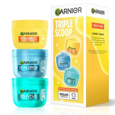 Garnier Triple Scoop Sorbet Collection Giftset