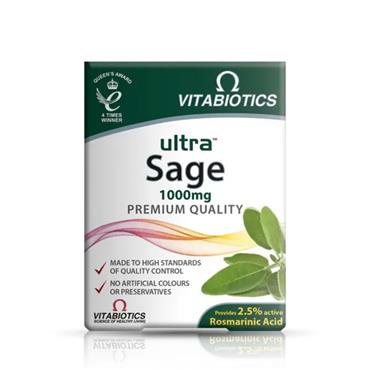 Vitabiotics Ultra Sage 1000mg 30 tabs