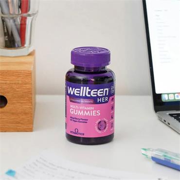 Wellteen Her Multi Vitamins Vegan 60 Gummies