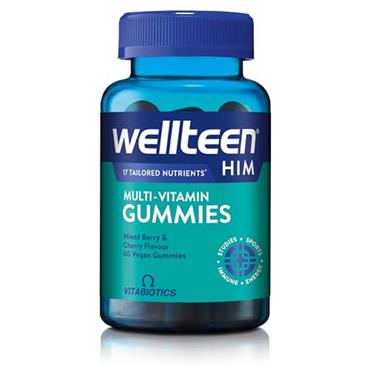Wellteen Him Multi Vitamins Vegan 60 Gummies