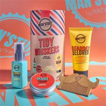 Manstuff Tidy Whiskers Giftset
