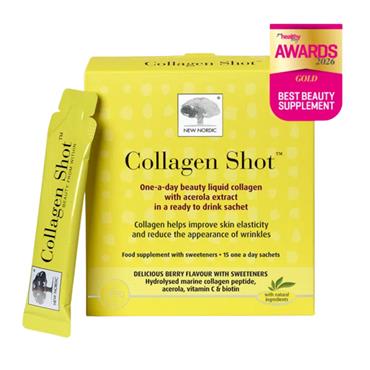 New Nordic Collagen Shot 25ml Berry 15 Sachets
