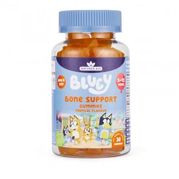 Natures Aid Bluey Bone Support Orange 30 Gummies
