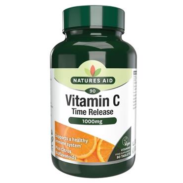 Natures Aid Vitamin C Time Release 1000mg 90 tabs