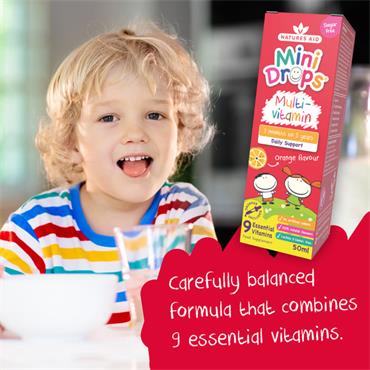 Natures aid Multi Vitamin Infants&Child drops 50ml