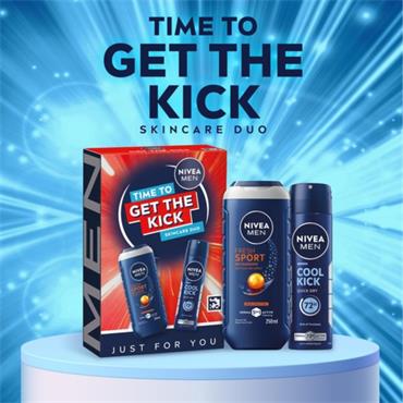 Nivea Men Time To Get The Kick Giftset