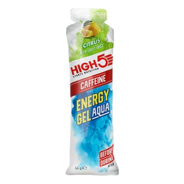 High 5 Energy Gel Aqua Caffeine Citrus 66g