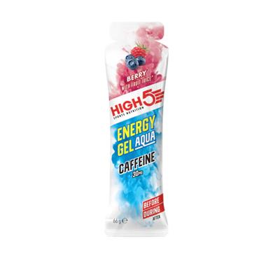 High 5 Energy Gel Aqua Caffeine Berry 66g