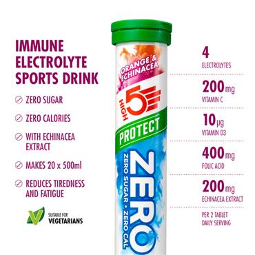 High 5 Zero Protect Orange 20 Tablets