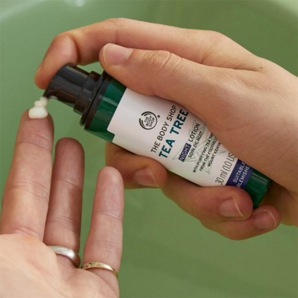 The Body Shop Tea Tree Night Lotion 30ml Mellericks Pharmacy Cork