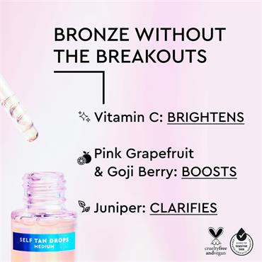 Tanologist Dark Self Tan Face Drops