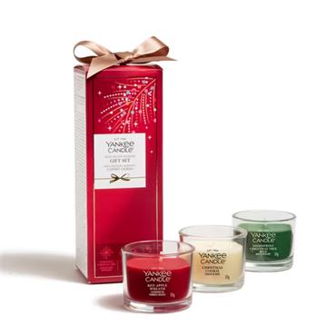 Yankee 3 Filled Votive Set