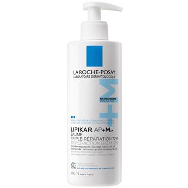 La Roche Posay LIPIKAR AP+Max Triple-Action Balm for Ultra-Dry to Atopic Eczema-Prone Skin 400ml