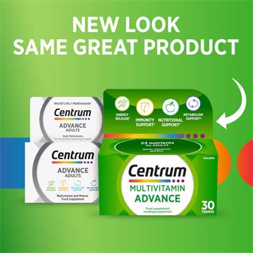 Centrum Advance Multivitamin 30 Tablets