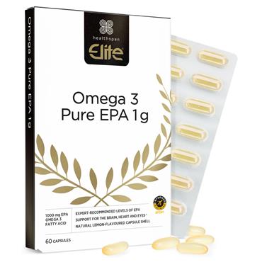 Healthspan Elite Omega 3 Pure EPA 1G 60 capsules