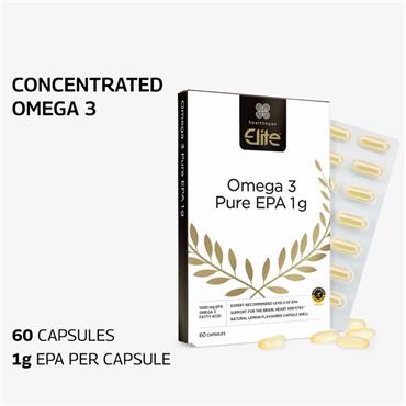 Healthspan Elite Omega 3 Pure EPA 1G 60 capsules