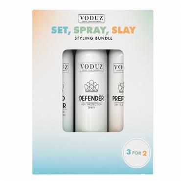 Voduz Set Spray Slay Styling Bundle