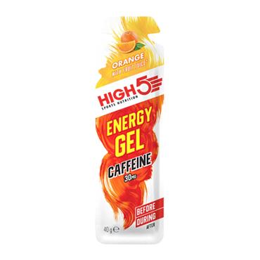 High 5 Energy Gel Caffeine Orange 40g