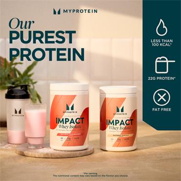 My Protein Impact Whey Isolated Strawberry 480g