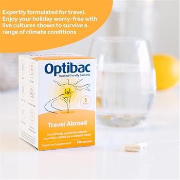 Probiotics For Travelling Abroad 20 caps