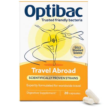 OptBac Probiotics For Travelling Abroad 20 caps