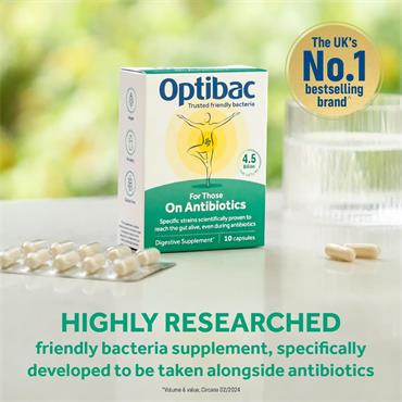 Optibac For Those On Antibiotics 10 caps