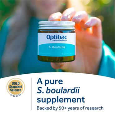 Optibac Probiotics Saccharomyces Boulardii 16 caps