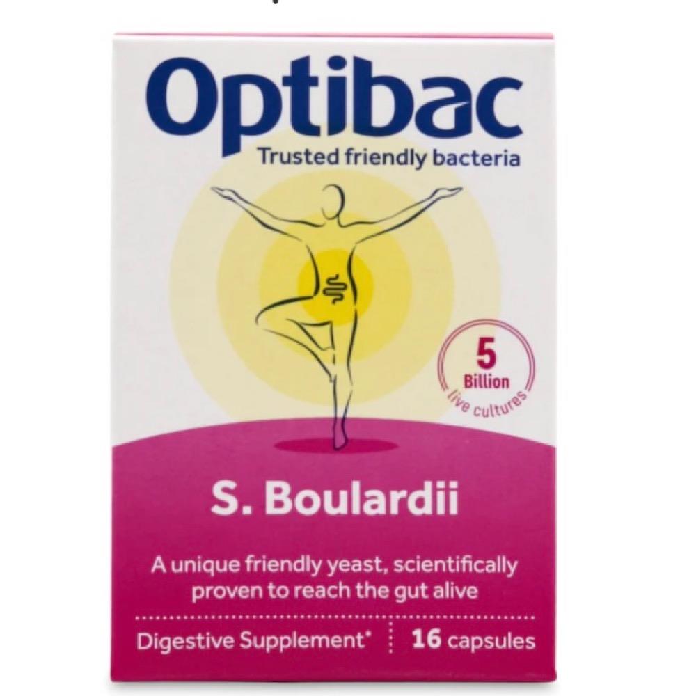Optibac Probiotics Saccharomyces Boulardii 16 caps Mellericks